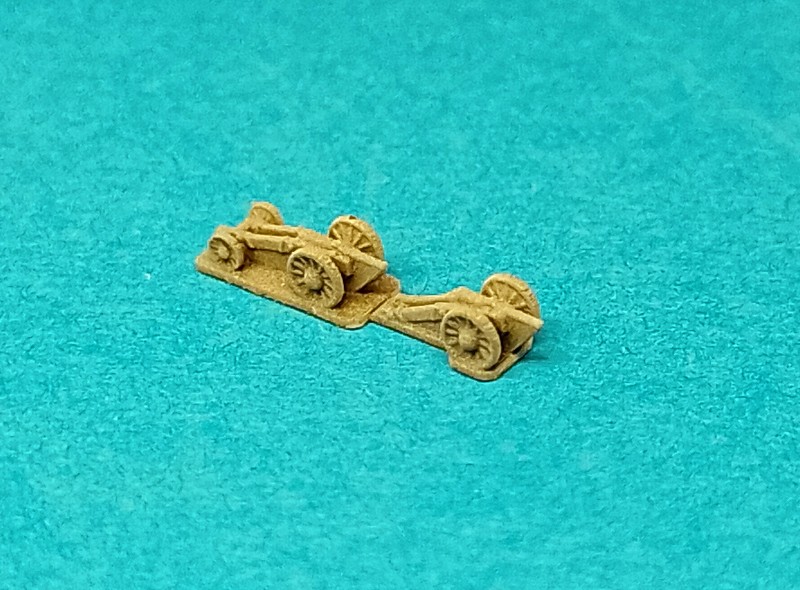 French 4-pdr guns