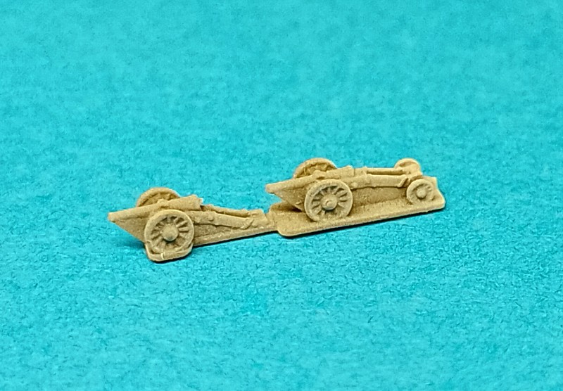French 12-pdr guns