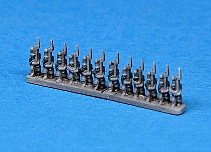 Infantry in greatcoats - shako