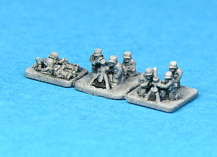 German mortars