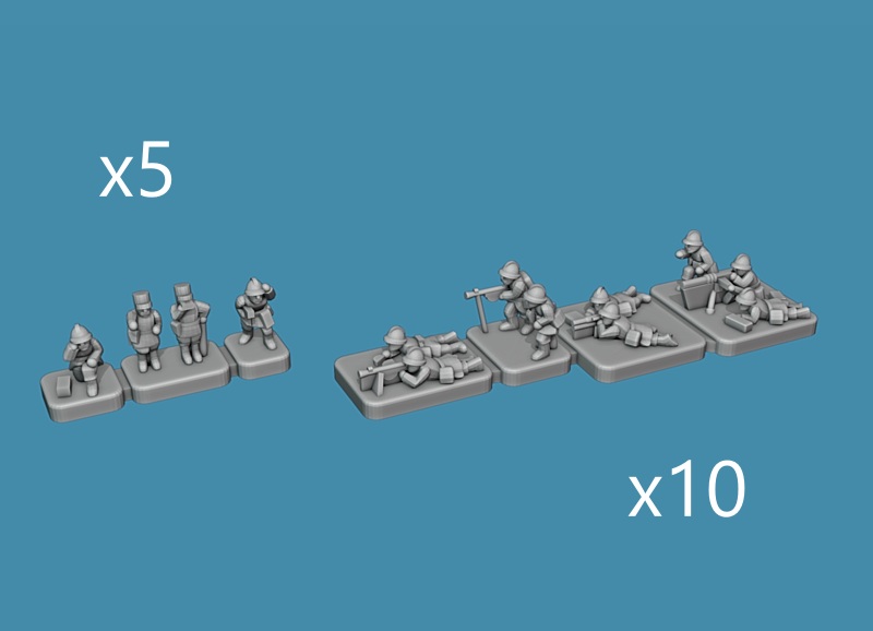 French infantry WWI (late) II