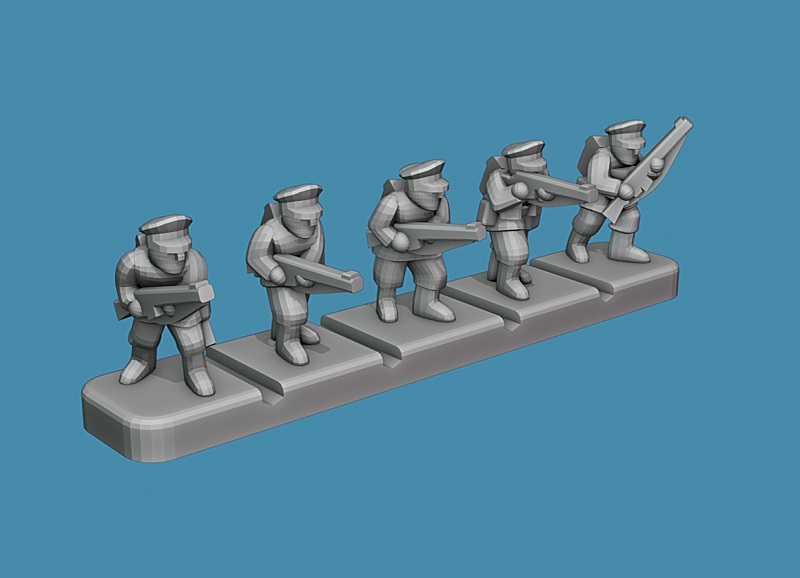 British infantry WWI (early) I
